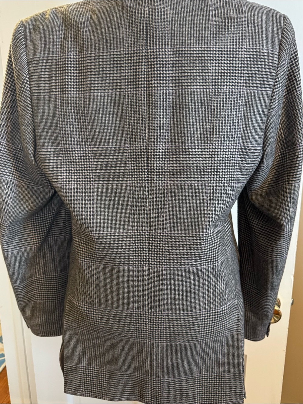 Ralph Lauren Gray Glen Plaid Wool Blazer - Picture 4 of 11